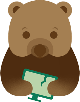 decorative bear icon
